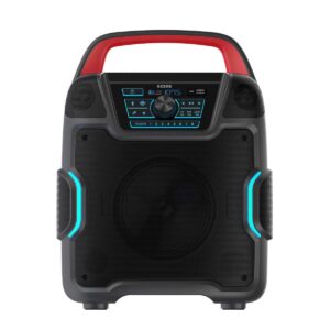 ION Audio Pathfinder 320 All Weather Speaker 5XL™ 200W 320° Speaker System Up to 100 Hour Battery Life IPX5 Water-Resistant App-Enable Control For Audio & Lighting Effects Fast Charging USB Port