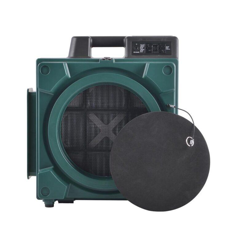 Masterforce® Professional 3 Stage Filtration HEPA Air Scrubber - 1500 sq. ft. 3-stage filtration system: includes a 2" thick HEPA filter and the option of adding an activated carbon filter Lightweight, compact and durable ABS plastic (the same that football helmets use) housing design Powerful and energy efficient 1/2 HP external rotor induction motor Low 2.8 Amps draw with 600 CFM maximum airflow capacity Built-in GFCI power outlets for daisy chain with dual thermal protection Variable speed control switch & filter change light indicator Stackable up to 5 units high for easy storage and transportation 3-year warranty, ETL/CETL safety certified and meet OSHA safety requirements Xactimate code for professional water damage estimate: WTRNAFAN