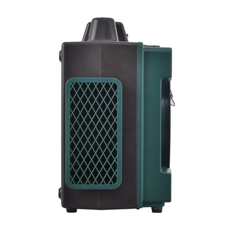 Masterforce® Professional 3 Stage Filtration HEPA Air Scrubber - 1500 sq. ft. 3-stage filtration system: includes a 2" thick HEPA filter and the option of adding an activated carbon filter Lightweight, compact and durable ABS plastic (the same that football helmets use) housing design Powerful and energy efficient 1/2 HP external rotor induction motor Low 2.8 Amps draw with 600 CFM maximum airflow capacity Built-in GFCI power outlets for daisy chain with dual thermal protection Variable speed control switch & filter change light indicator Stackable up to 5 units high for easy storage and transportation 3-year warranty, ETL/CETL safety certified and meet OSHA safety requirements Xactimate code for professional water damage estimate: WTRNAFAN