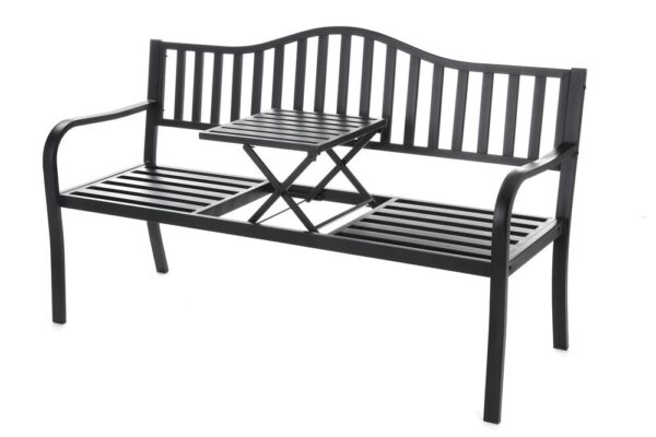 Backyard Creations Steel Patio Bench