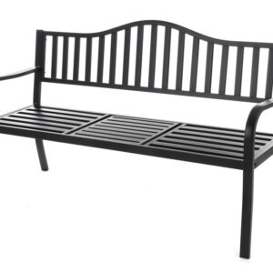 Backyard Creations Steel Patio Bench