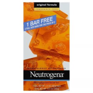 Neutrogena Facial Cleansing Bar Fragrance Free