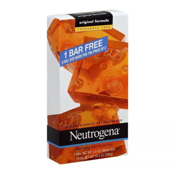 Neutrogena Facial Cleansing Bar Fragrance Free